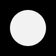 Illustration of a full moon.