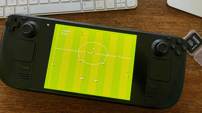 Sensible World of Soccer on a Steam Deck.-1