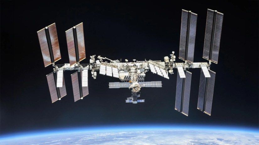 The International Space Station.