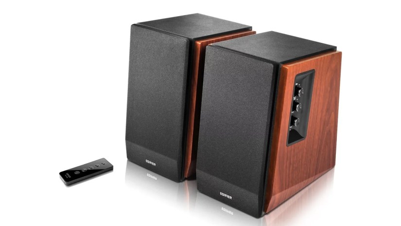 A Pair Edifier R1700BT speakers.
