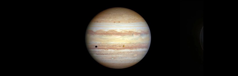 Jupiter taken from the Hubble telescope.
