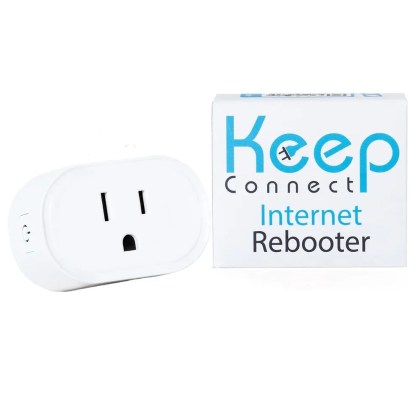 The Keep Connect Automatic Router Rebooter.