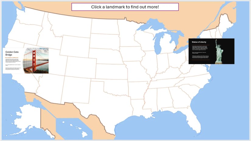 A PowerPoint slide containing two thumbnail slides.