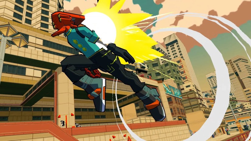 Red from Bomb Rush Cyberfunk.