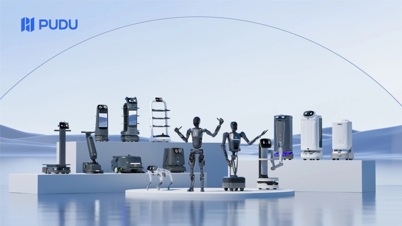 PUDU robot family.