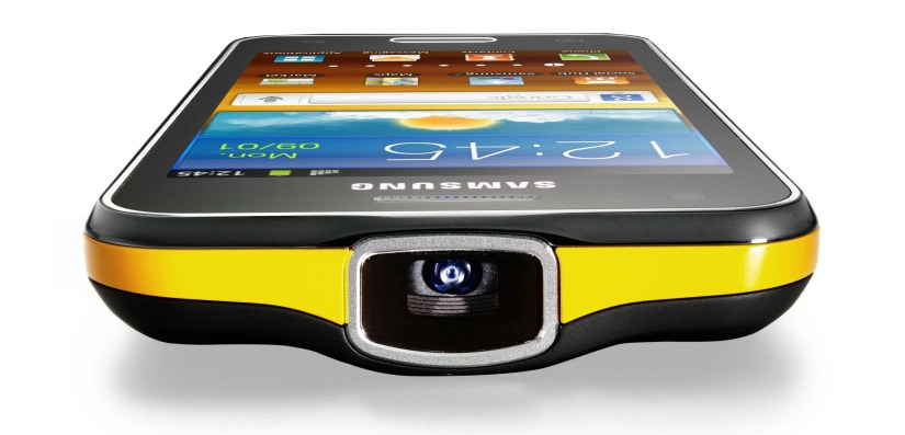 Samsung Galaxy Beam.