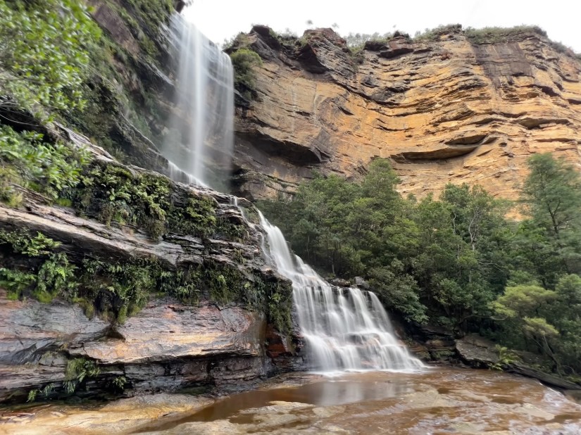 A long exposure waterfall shot on an iPhone 13 Pro.