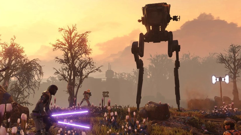 An AT-ST modded into XCOM 2.