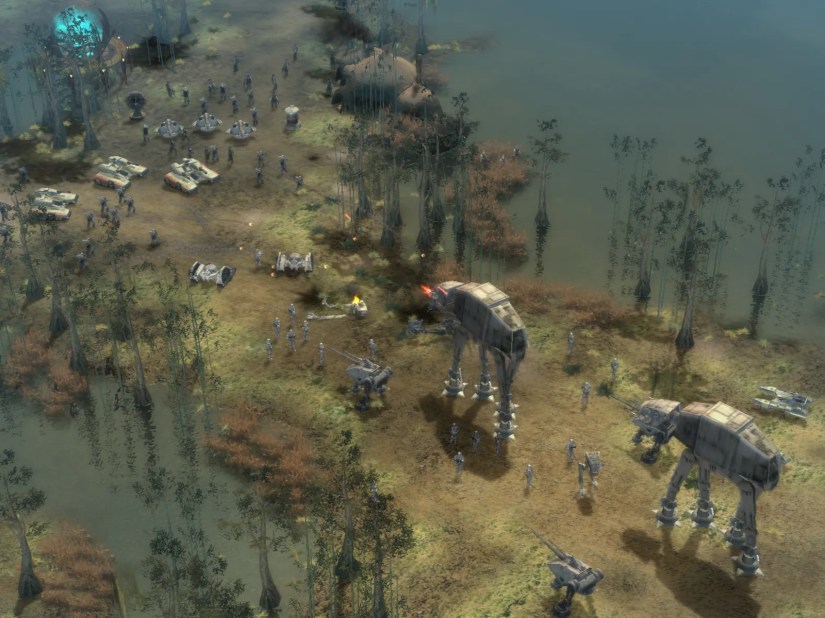 A screenshot from the game Star Wars Empire at war.