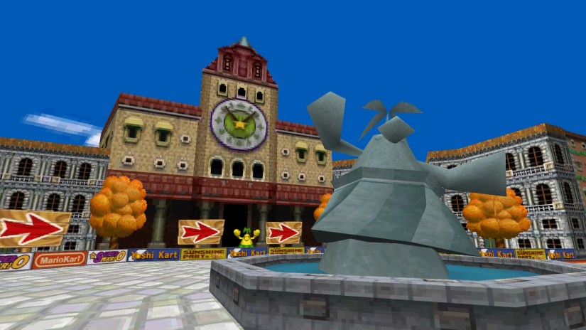 Delfino Square from Mario Kart DS.