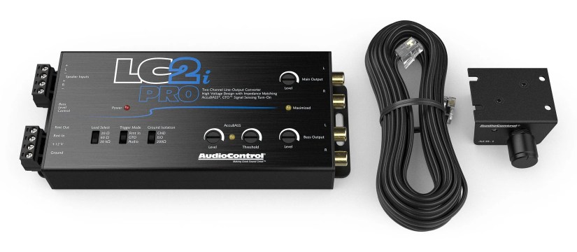 AudioControl LC2i PRO Line Output Converter with installation kit.
