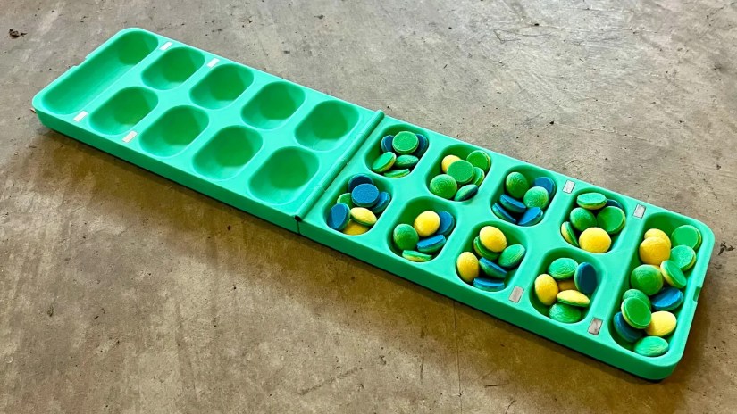 Mancala 3D Printed Board Game.