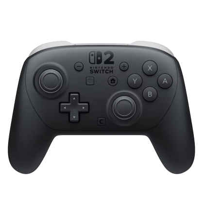 nintendo switch 2 pro controller with black finish
