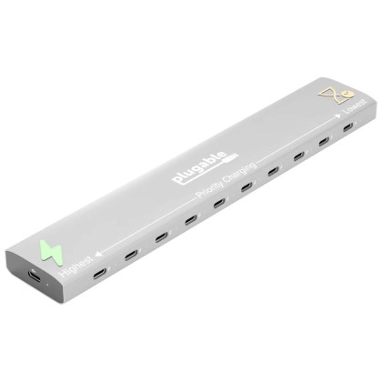The Plugable PS-10CC USB-C Charging Station.