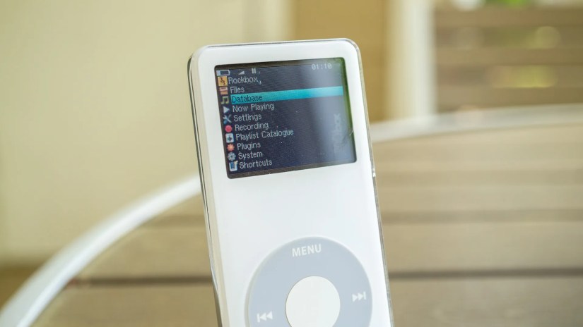 Rockbox on an iPod Nano