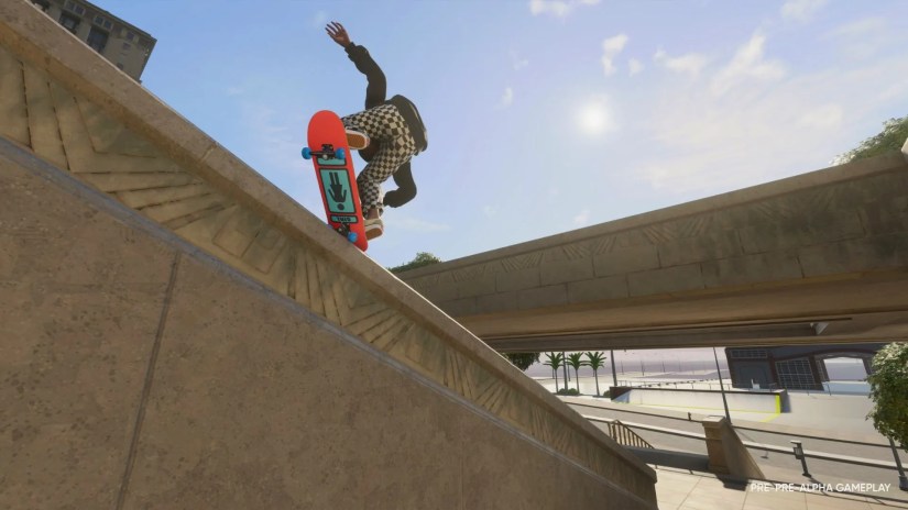 A Screenshot from the Skate Reboot