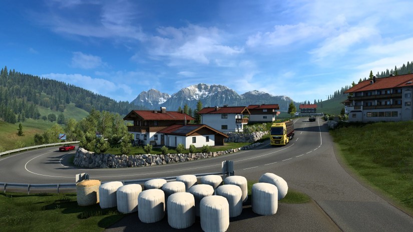 A screenshot from the game Euro Truck Simulator 2.