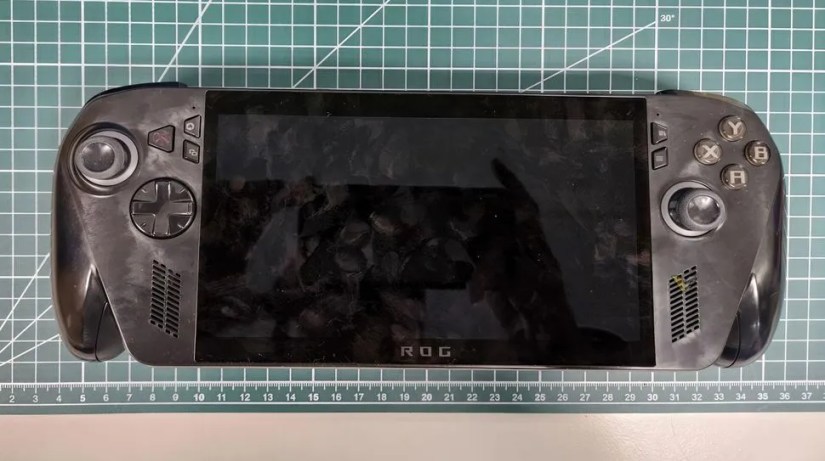 FCC Image of black ROG Ally 2 allegedly