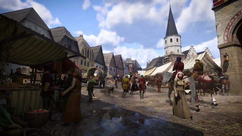 A screenshot from the game Kingdom Come Deliverance II.