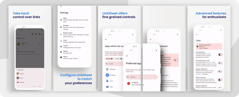 linksheet