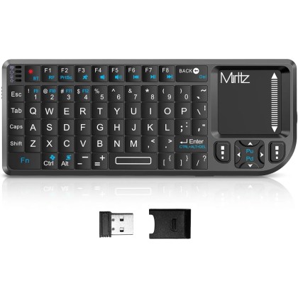 Miritz mini Bluetooth keyboard.