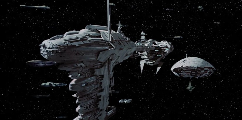 A screenshot from the movie Star Wars Episode V: The Empire Strikes Back.