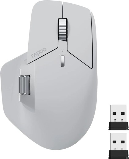 Rapoo MT760 seen from above.