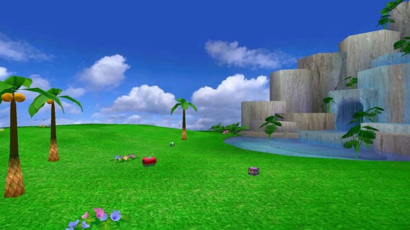 The neutral Chao Garden in Sonic Adventure 2.