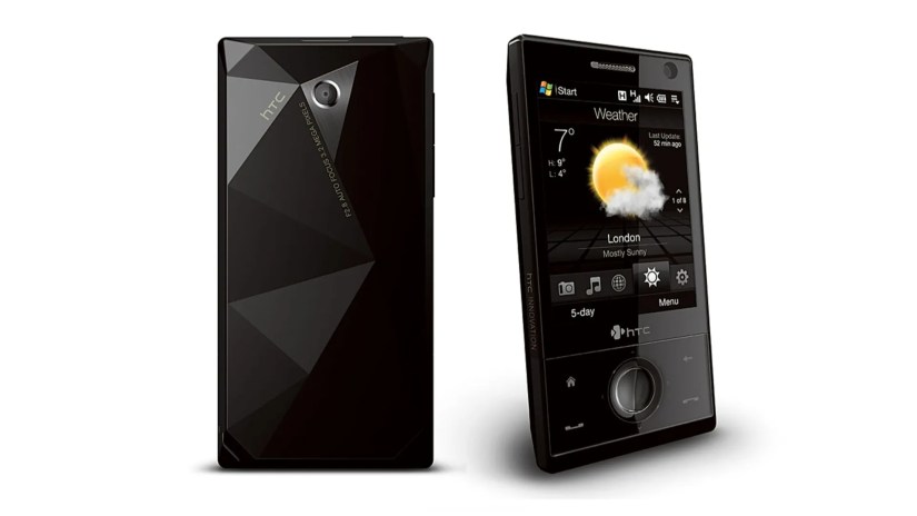 A HTC Touch Diamond smartphone.