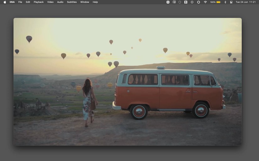 IINA on Mac.