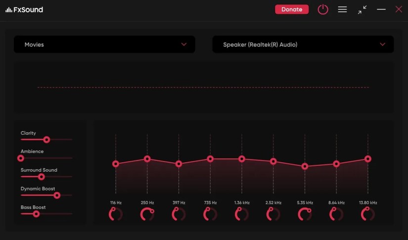 FxSound homepage.-1