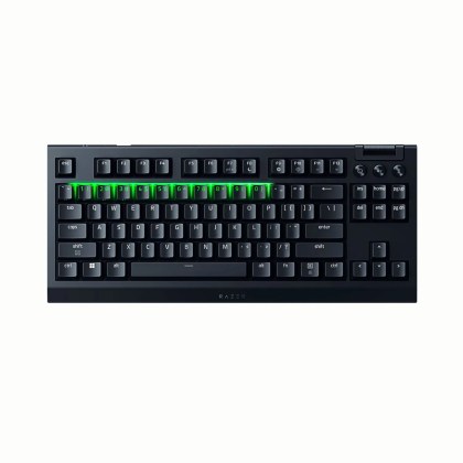 Razer Blackwidow V4 TKL Hyperspeed on a white background