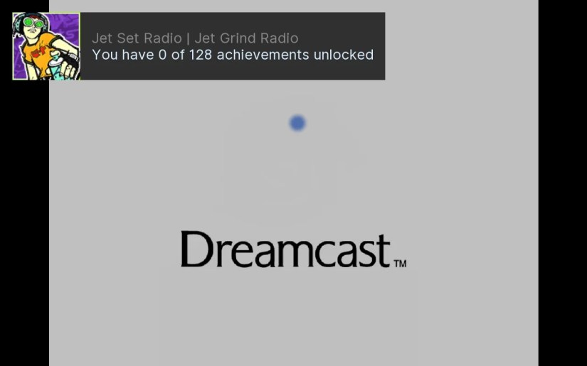 RetroArchievements for Dreamcast game Jet Set Radio.