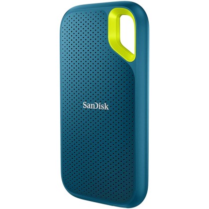 SanDisk 4TB Extreme Portable SSD on a white background.