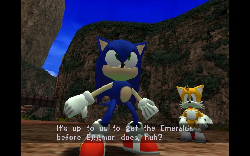 Sonic Adventure running on a Steam Deck.-1
