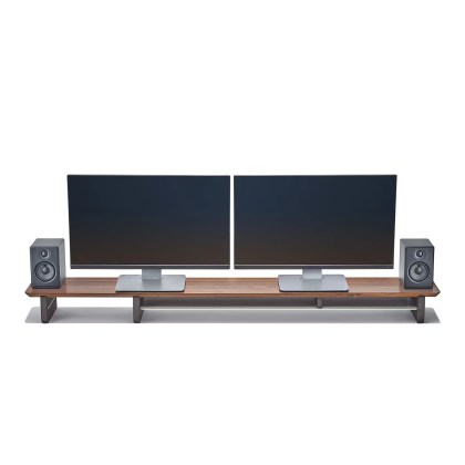 Grovemade Extra Large Solid Walnut Desk Shelf