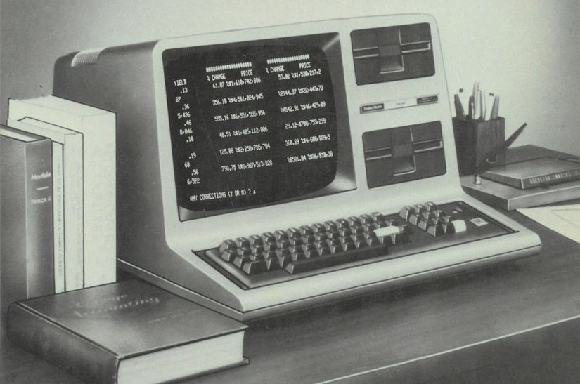 TRS-80 Model III from Tandy Radio Shack.