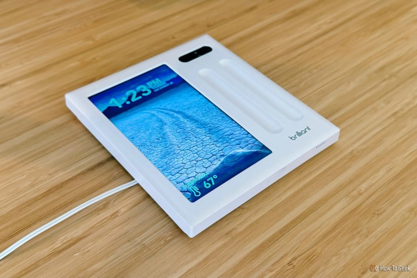 Brilliant Plug-In Panel laying on a table