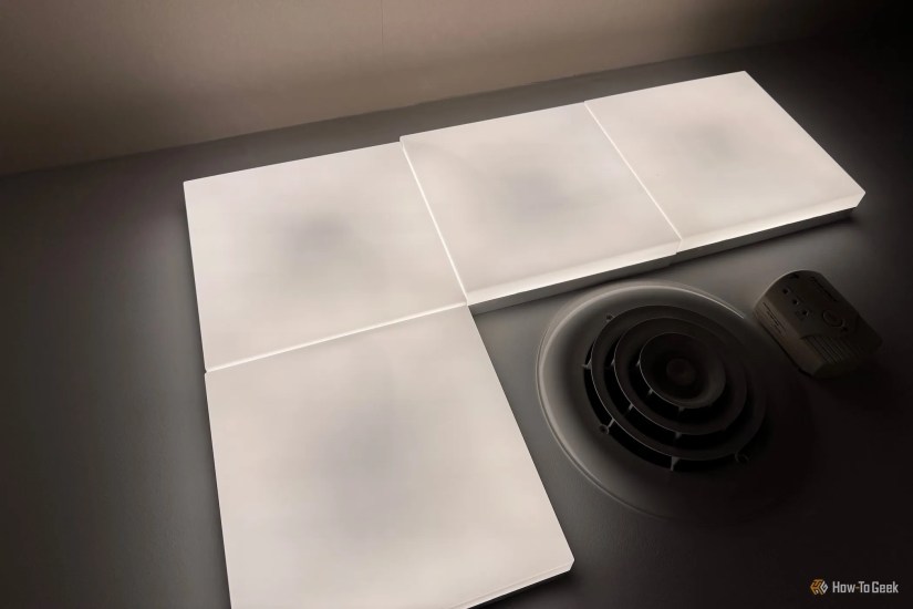 Nanoleaf Skylight closeup