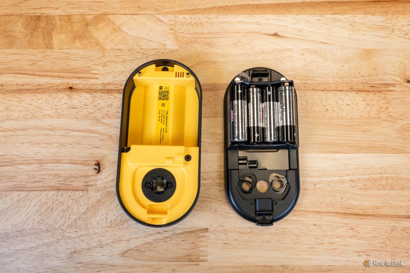 The Yale Approach Lock with back cover removed