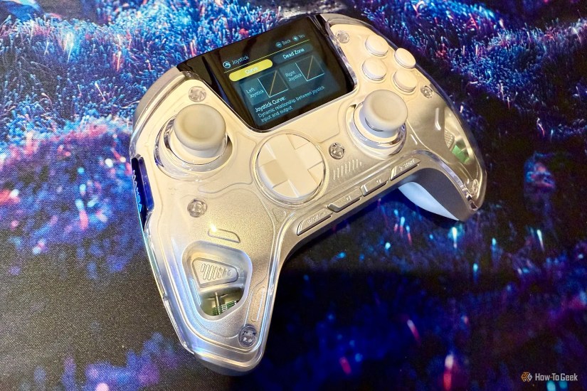 Manba One Game Controller showing on-screen menu