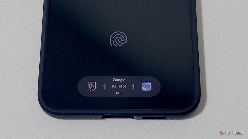 Now Bar on Galaxy S25 Plus
