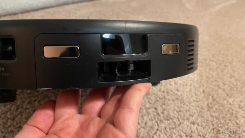 The rear of the Roborock Saros 10R.