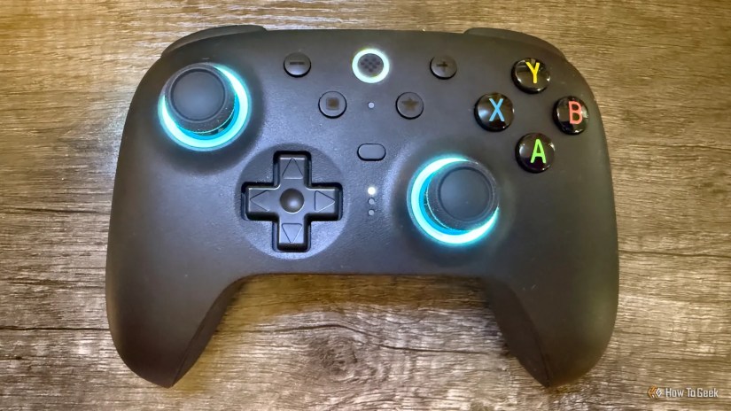 The 8Bitdo Ultimate 2 Wireless Controller from above.