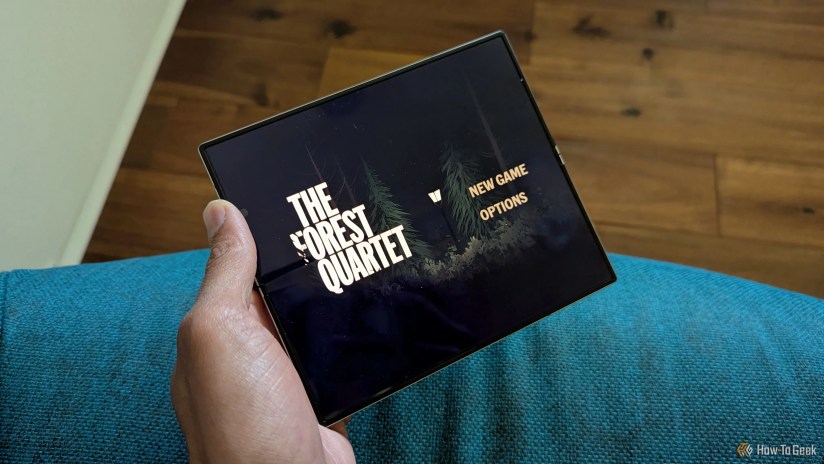 &lsquo;The Forest Quartet&rsquo; on a Galaxy Z Fold 6.