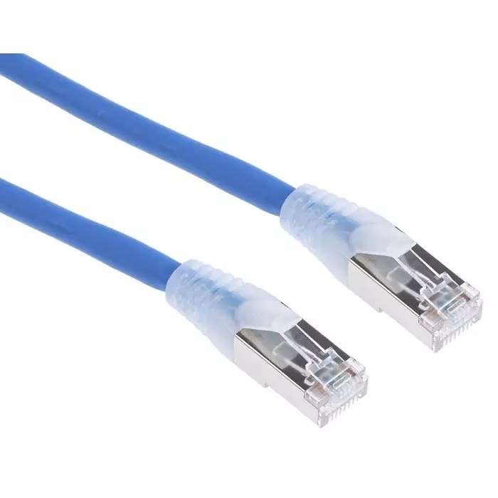 Buy RS PRO Cable Cat6a Male RJ45 to Male RJ45 S/FTP Blue LSZH