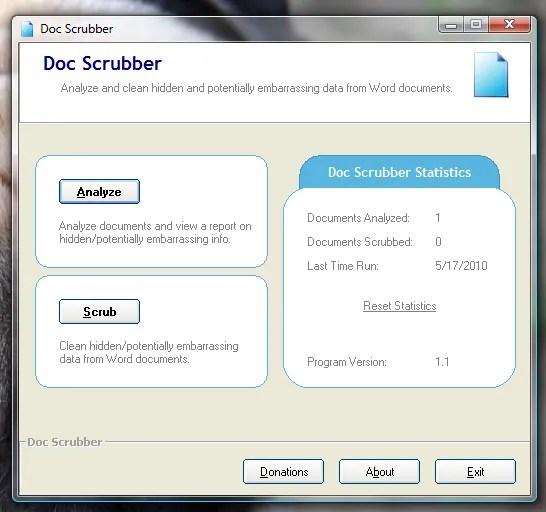 How To Scrub Metadata From Word Documents [Windows]