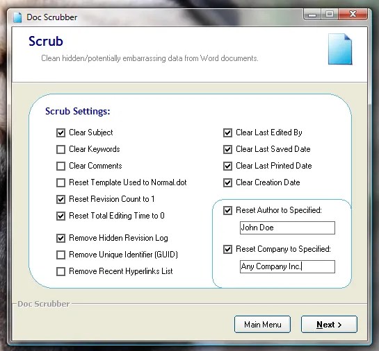 How To Scrub Metadata From Word Documents [Windows]