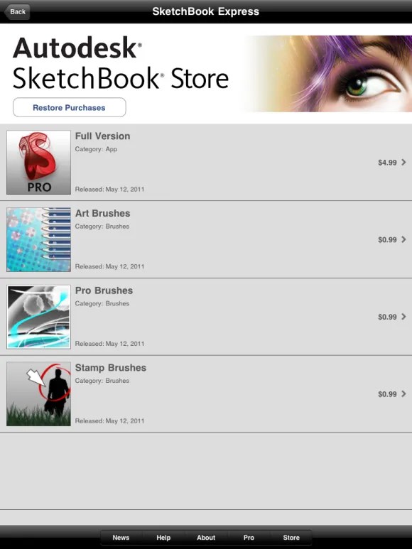 SketchBook Express The Last Drawing App You Will Ever Need [iPad]