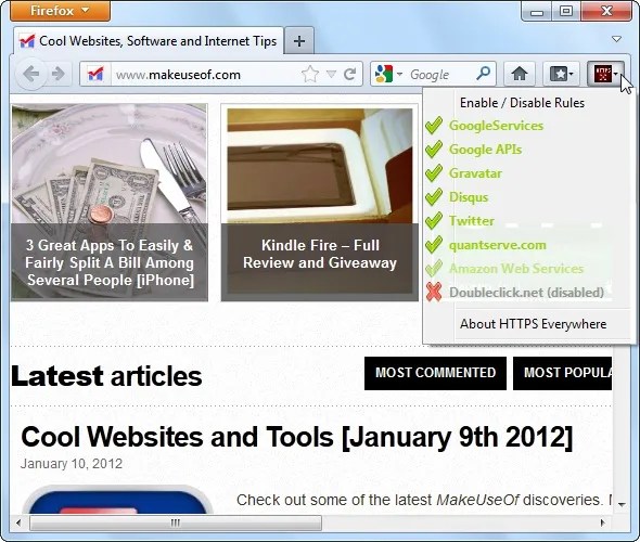 Encrypt Your  Browsing With HTTPS Everywhere [Firefox]